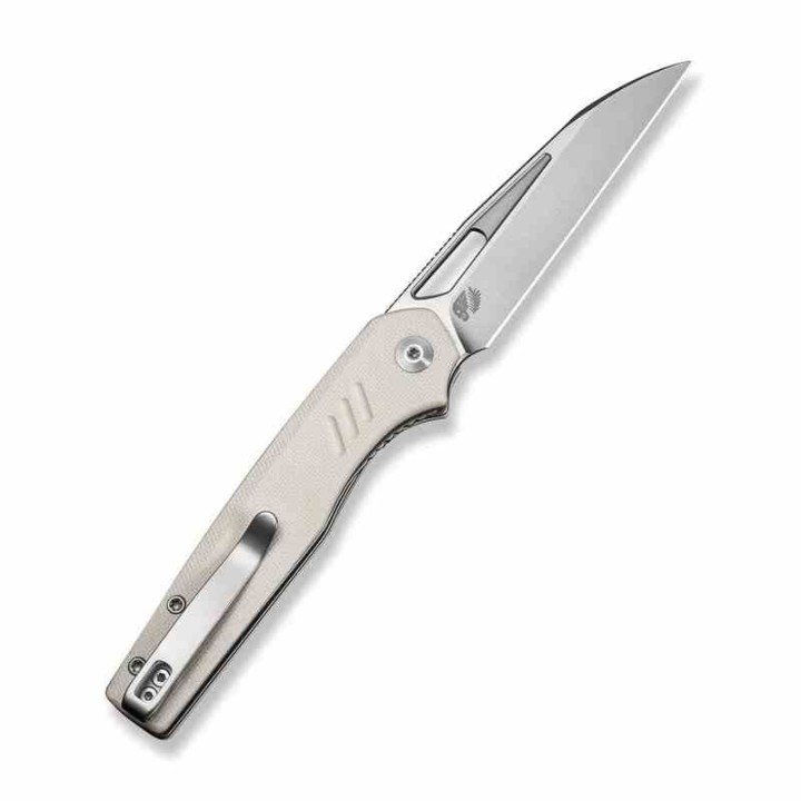 Couteau CIVIVI Guile Ivory Lame Acier 14C28N Manche G10 Liner Lock KIVT CIVC24062B3 - Livraison Gratuite