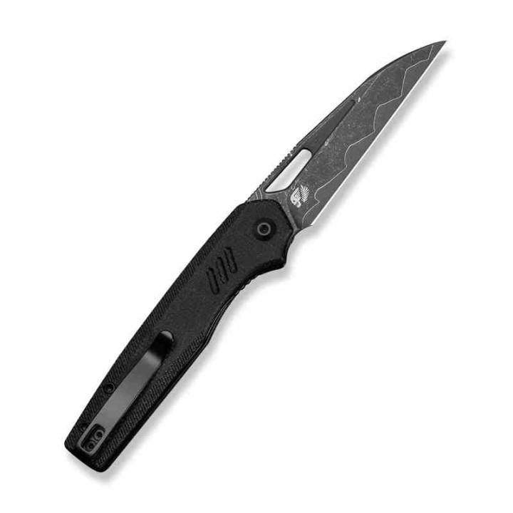 Couteau CIVIVI Guile Black Lame Acier Damas Manche Micarta Liner Lock KIVT C24062BDS1 - Livraison Gratuite