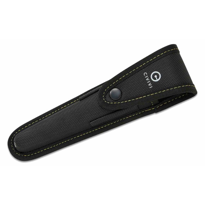 Couteau CIVIVI Shawka Fillet Lame Acier 14C28N Manche Alu Noir/Red Liner Lock Etui Nylon CIVC22029B1 - Livraison Gratuite
