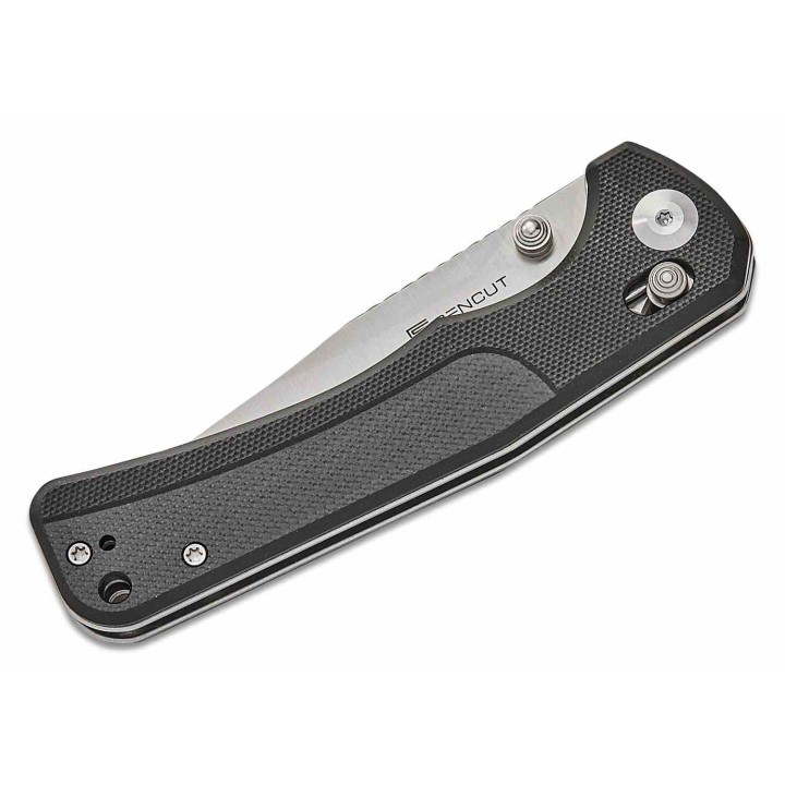 Couteau Sencut Slybolt Lame Acier 9Cr18MoV Manche G10 Noir Bouton Lock Clip S250011 - Livraison Gratuite