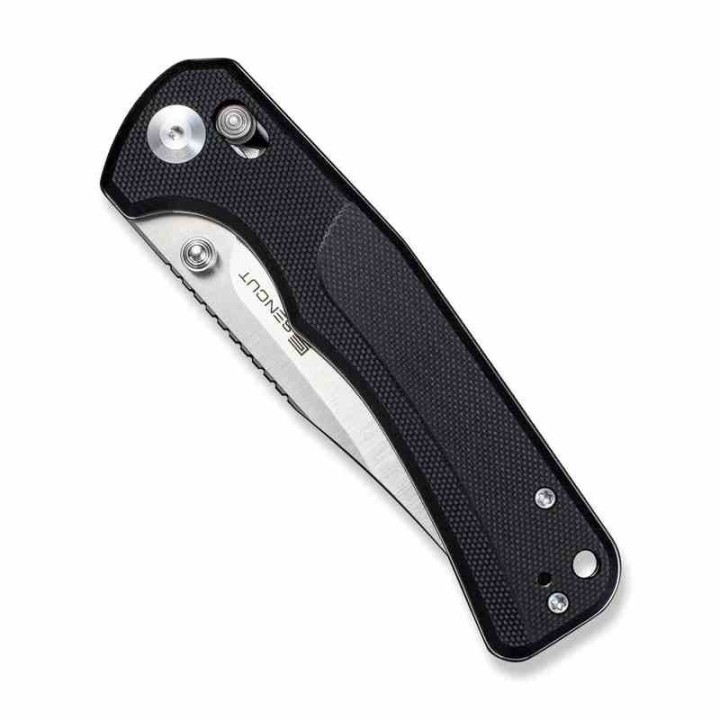 Couteau Sencut Slybolt Lame Acier 9Cr18MoV Manche G10 Noir Bouton Lock Clip S250011 - Livraison Gratuite