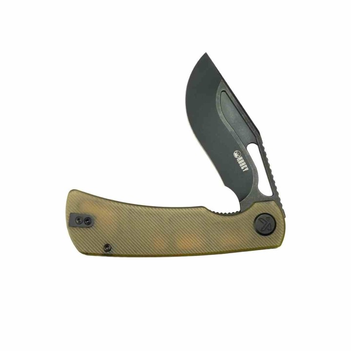 Couteau Kubey Gurkha Lame  Acier 14C28N Manche Ultem Liner Lock KIVT KUB397D - Livraison Gratuite