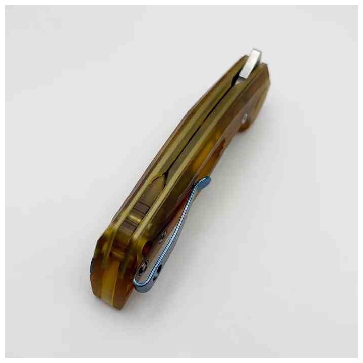 Couteau Reate PL-7 Pivot Lock Lame Acier Nitro-V Manche Ultem KIVT REA194 - Livraison Gratuite