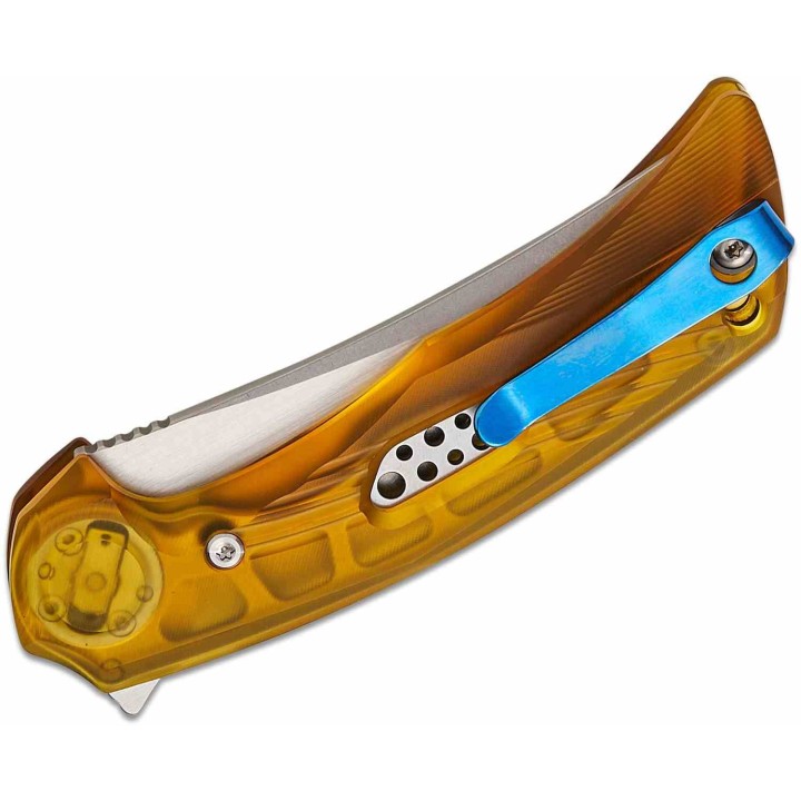 Couteau Reate PL-7 Pivot Lock Lame Acier Nitro-V Manche Ultem KIVT REA194 - Livraison Gratuite
