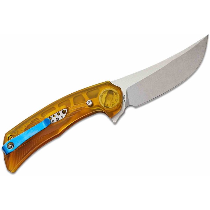 Couteau Reate PL-7 Pivot Lock Lame Acier Nitro-V Manche Ultem KIVT REA194 - Livraison Gratuite