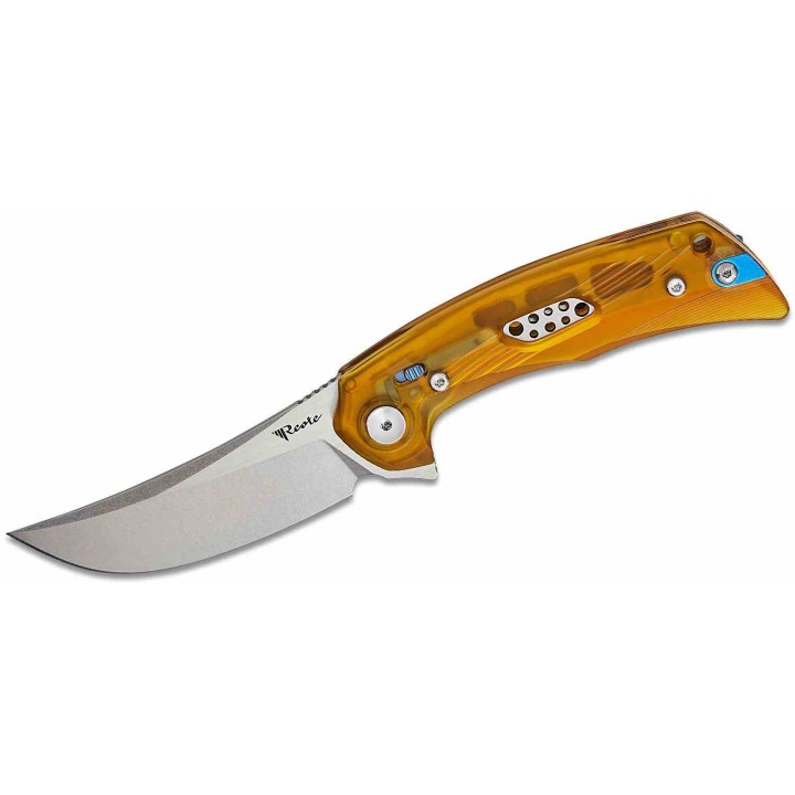 Couteau Reate PL-7 Pivot Lock Lame Acier Nitro-V Manche Ultem KIVT REA194 - Livraison Gratuite