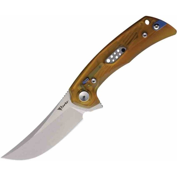 Couteau Reate PL-7 Pivot Lock Lame Acier Nitro-V Manche Ultem KIVT REA194 - Livraison Gratuite