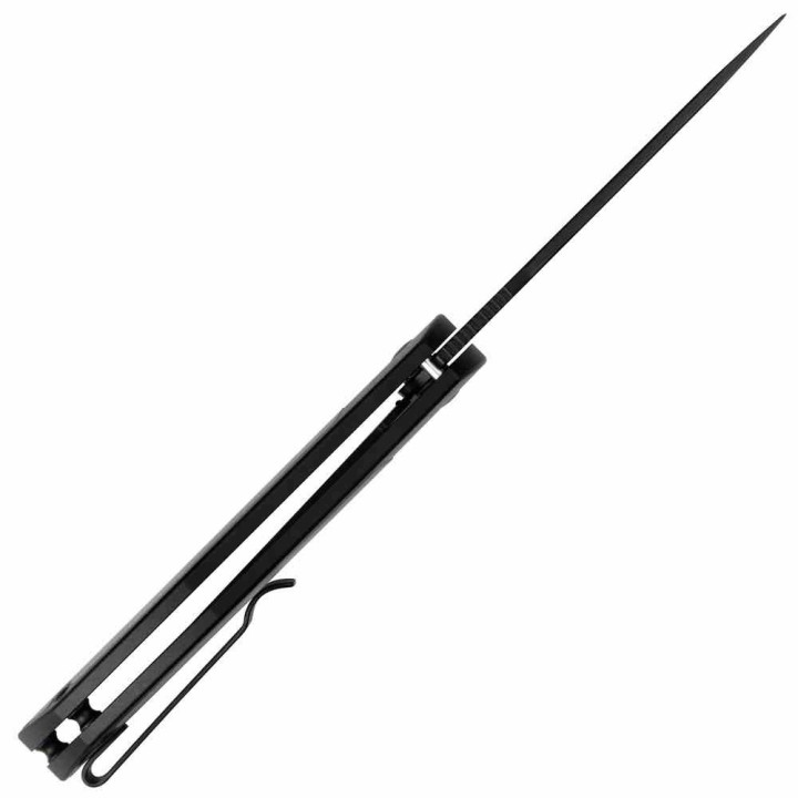 Couteau CJRB Droma Lame Acier AR-RPM9 Manche Alu Noir/G10 Desert Tan KIVT Linerlock J1963BDE - Livraison Gratuite