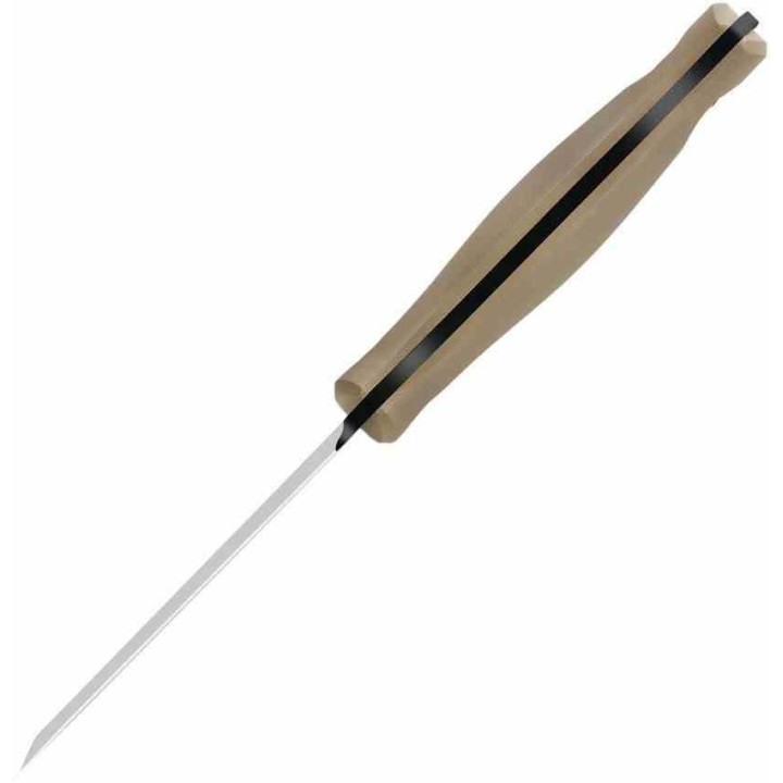 Couteau Kizer Polaris Lame Acier 1095 Manche G10 Tan Etui Kydex KI1100A4 - Livraison Gratuite