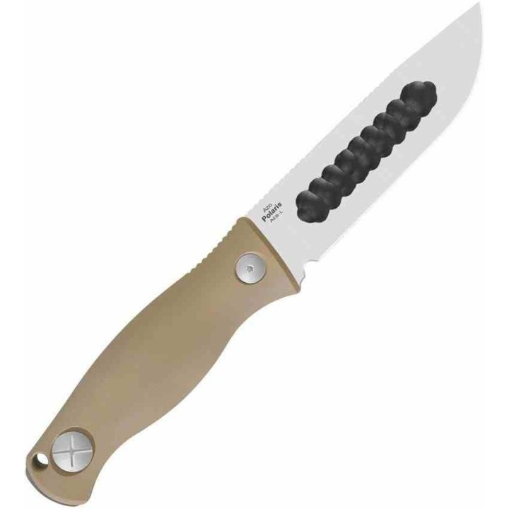 Couteau Kizer Polaris Lame Acier 1095 Manche G10 Tan Etui Kydex KI1100A4 - Livraison Gratuite