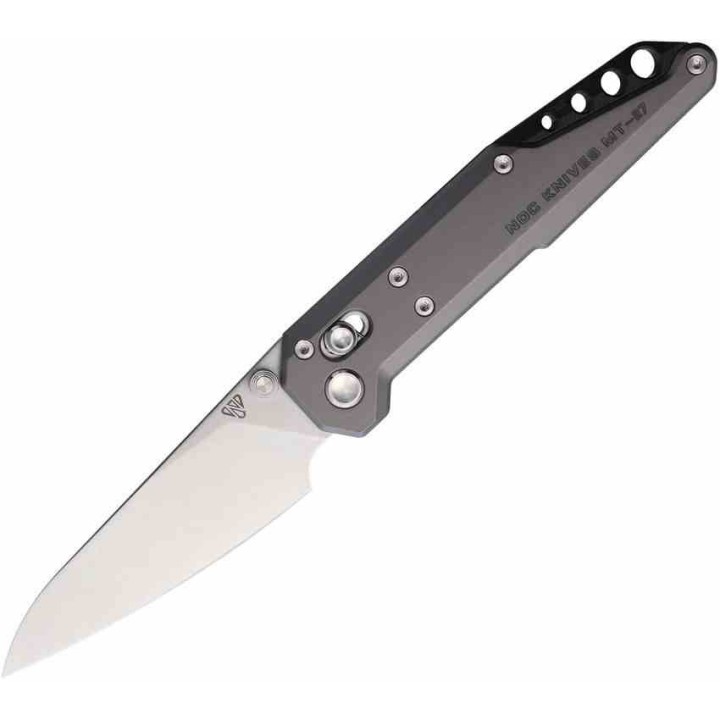 Couteau NOC Knives Dark Feather Lame Acier M390 Manche Titane Crossbar Lock KIVT NOCMT2703 - Livraison Gratuite