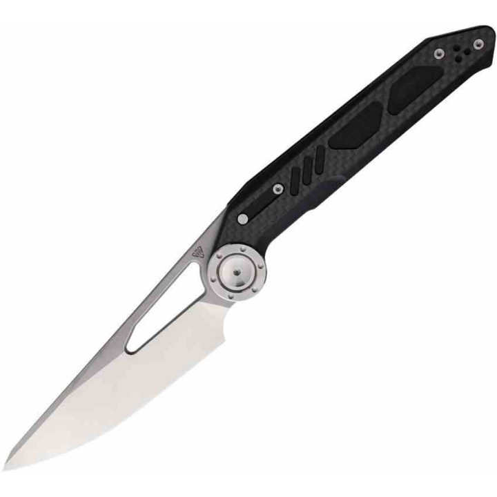 Couteau Stedemon NOC Knives DG-04 Black Lame Acier 440C Manche G10 Linerlock IKBS STEDG0401 - Livraison Gratuite