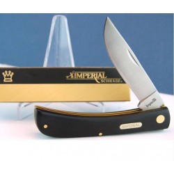 LOT DE 3 Couteaux Schrade Large Sodbuster Knife Imperial Acier Inox Manche Abs IMP22L - Livraison Gratuite