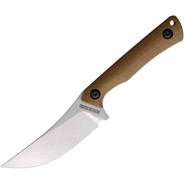Couteau Rough Ryder Lame Acier 440 Manche G10 Brown Etui Kydex RR2709 - Livraison Gratuite