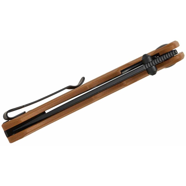 Couteau ArtisanCutlery Tradition V2 Lame Acier AR-RPM9 Manche G10 Brown Liner Lock ATZ1702MBBN - Livraison Gratuite