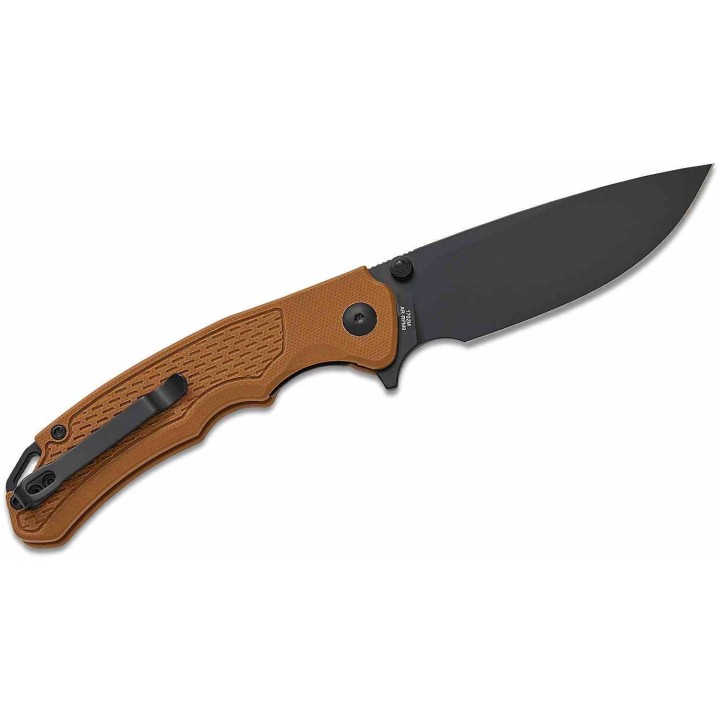 Couteau ArtisanCutlery Tradition V2 Lame Acier AR-RPM9 Manche G10 Brown Liner Lock ATZ1702MBBN - Livraison Gratuite