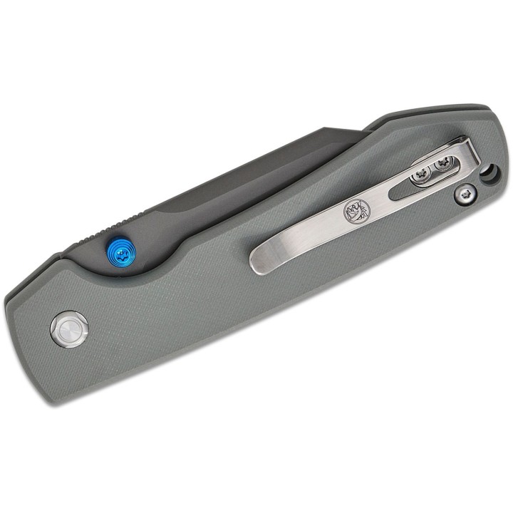 Couteau Vosteed Raccoon® Top Liner Lock Lame Acier 14C28N Manche G10 Gray IKBS VOSA2918 - Livraison Gratuite