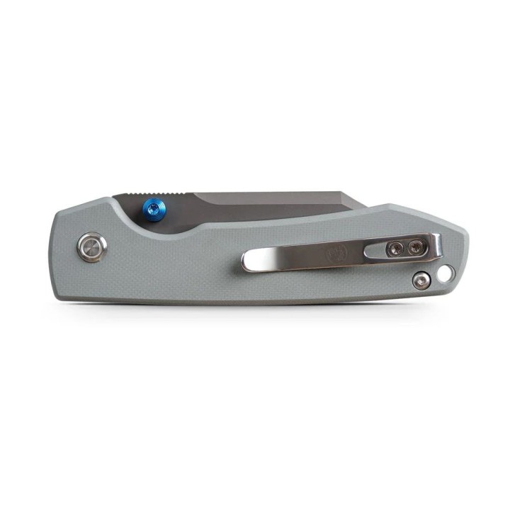 Couteau Vosteed Raccoon® Top Liner Lock Lame Acier 14C28N Manche G10 Gray IKBS VOSA2918 - Livraison Gratuite