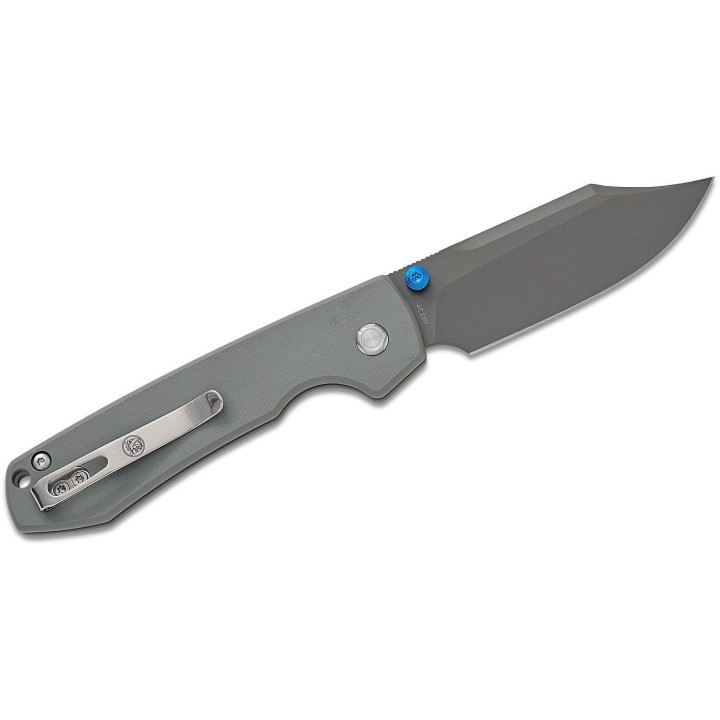 Couteau Vosteed Raccoon® Top Liner Lock Lame Acier 14C28N Manche G10 Gray IKBS VOSA2918 - Livraison Gratuite