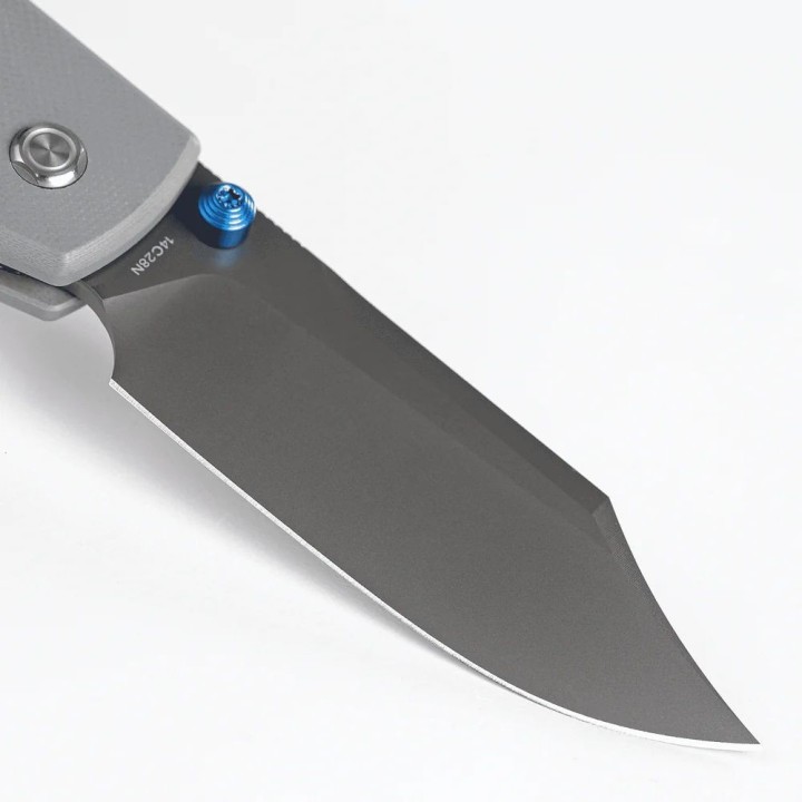 Couteau Vosteed Raccoon® Top Liner Lock Lame Acier 14C28N Manche G10 Gray IKBS VOSA2918 - Livraison Gratuite