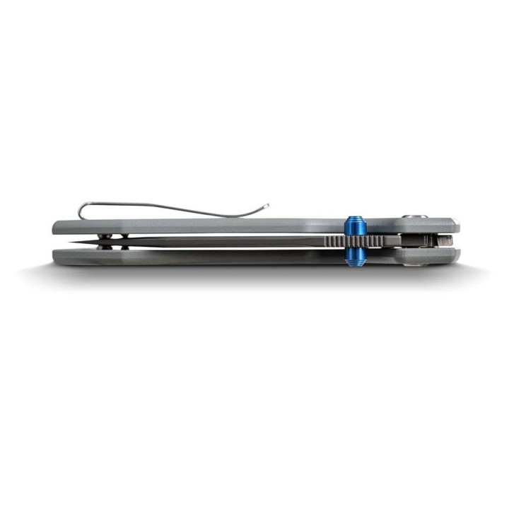 Couteau Vosteed Raccoon® Top Liner Lock Lame Acier 14C28N Manche G10 Gray IKBS VOSA2918 - Livraison Gratuite