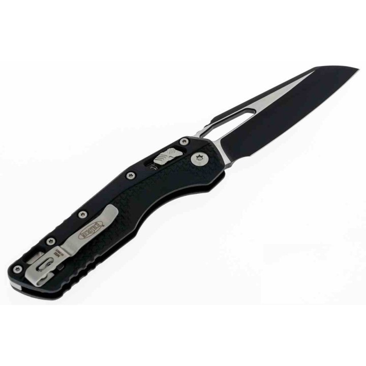 Couteau Microtech MSI RAM-LOK Lame Sheepsfoot Acier M390MK Manche Polymère RAM-LOK Made in USA MCT210T1PMBK - Livraison Gratuite