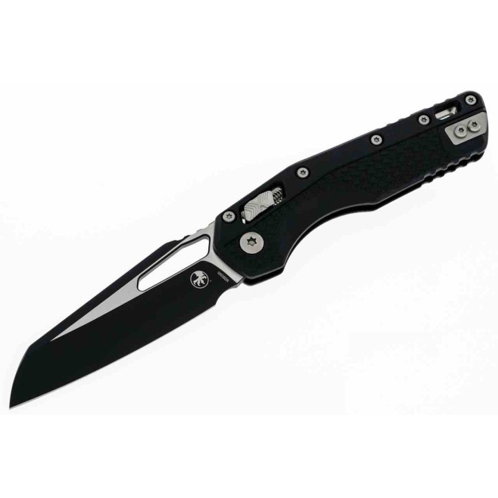Couteau Microtech MSI RAM-LOK Lame Sheepsfoot Acier M390MK Manche Polymère RAM-LOK Made in USA MCT210T1PMBK - Livraison Gratuite