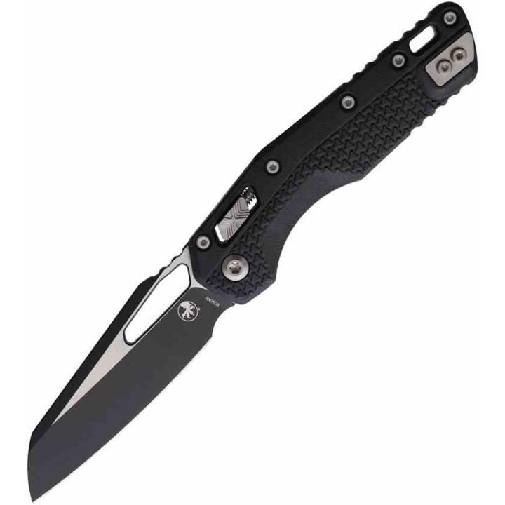 Couteau Microtech MSI RAM-LOK Lame Sheepsfoot Acier M390MK Manche Polymère RAM-LOK Made in USA MCT210T1PMBK - Livraison Gratuite