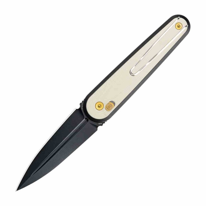 Couteau SRM Twin 251MB-GT2 Lame Acier N690 Manche G10 Ambi Lock KIVT Clip SRM251MBGT2 - Livraison Gratuite