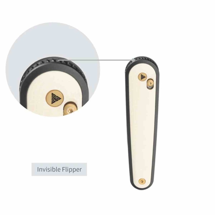 Couteau SRM Twin 251MB-GT2 Lame Acier N690 Manche G10 Ambi Lock KIVT Clip SRM251MBGT2 - Livraison Gratuite