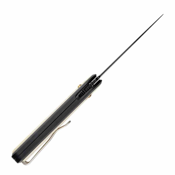 Couteau SRM Twin 251MB-GT2 Lame Acier N690 Manche G10 Ambi Lock KIVT Clip SRM251MBGT2 - Livraison Gratuite