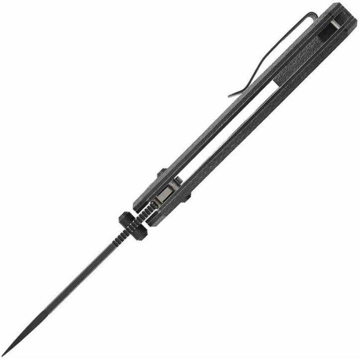 Couteau CMB Made Knives Explore Lame Acier 14C28N Blk Manche Micarta Black Axis Lock KIVT CMB18B - Livraison Gratuite