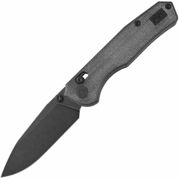 Couteau CMB Made Knives Explore Lame Acier 14C28N Blk Manche Micarta Black Axis Lock KIVT CMB18B - Livraison Gratuite