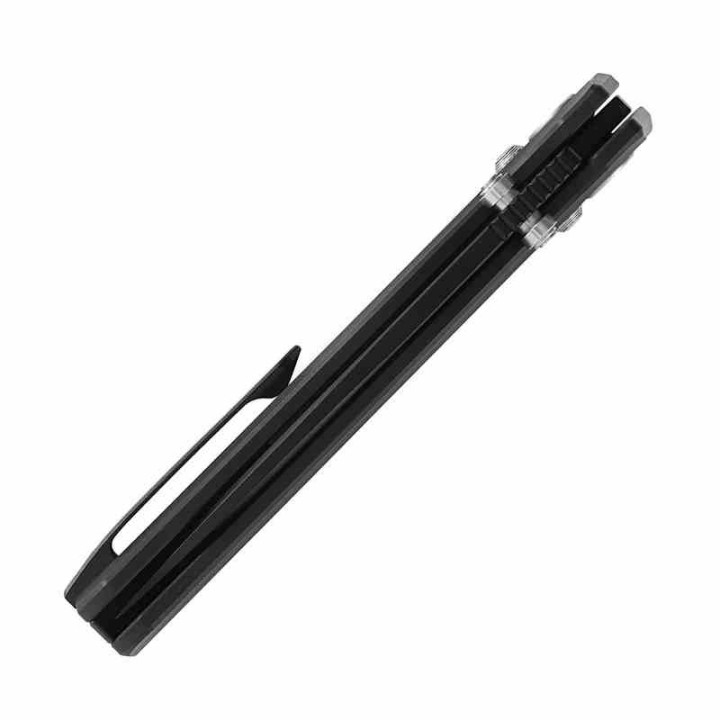 Couteau CMB Made Knives Braveman Lame Acier S35VN Manche Titane Black IKBS Axis Lock CMB17B - Livraison Gratuite