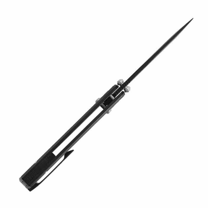 Couteau CMB Made Knives Braveman Lame Acier S35VN Manche Titane Black IKBS Axis Lock CMB17B - Livraison Gratuite