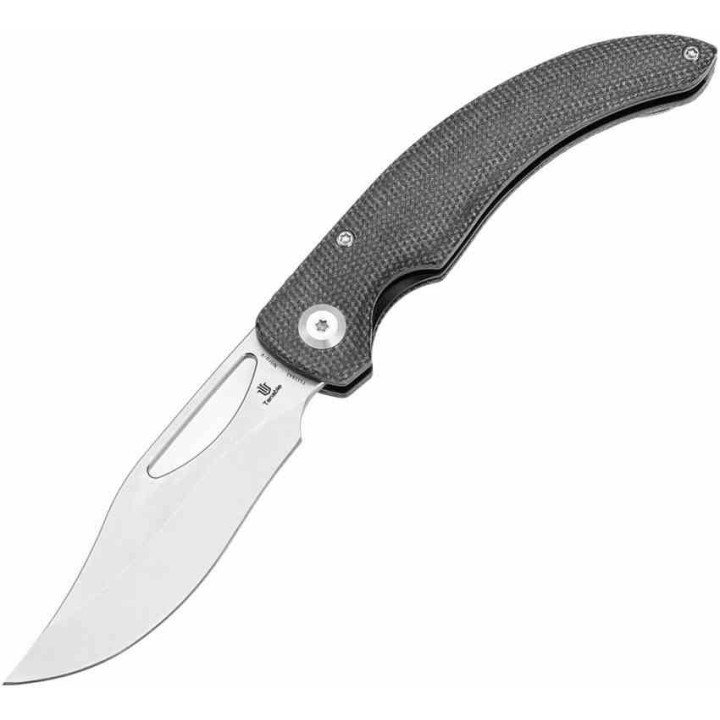 Couteau Tenable Gideon Lame Nitro-V Manche Micarta Noir Linerlock Clip T1119A1 - Livraison Gratuite