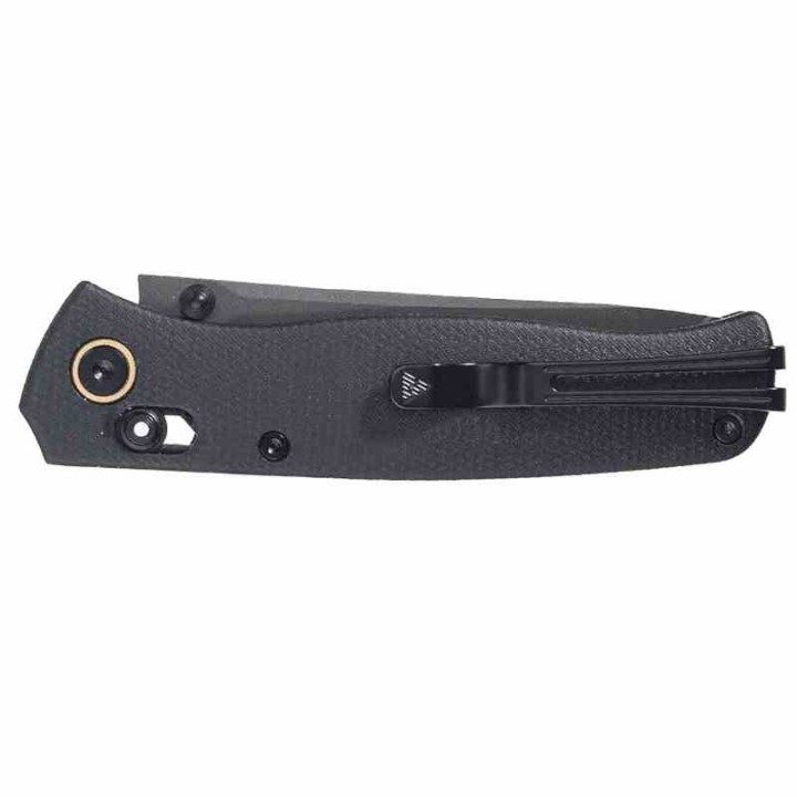 Couteau SRM Medal Lame Acier Laminated 140Cr Manche Black Micarta Ambi-Lock SRM255LMB2 - Livraison Gratuite