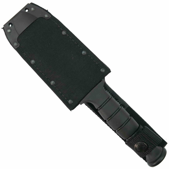 Couteau Ontario SP40 Lame Acier Carbone 5160 Manche en Kraton Noir Etui Nylon MOLLE USA ON8540 - Livraison Gratuite