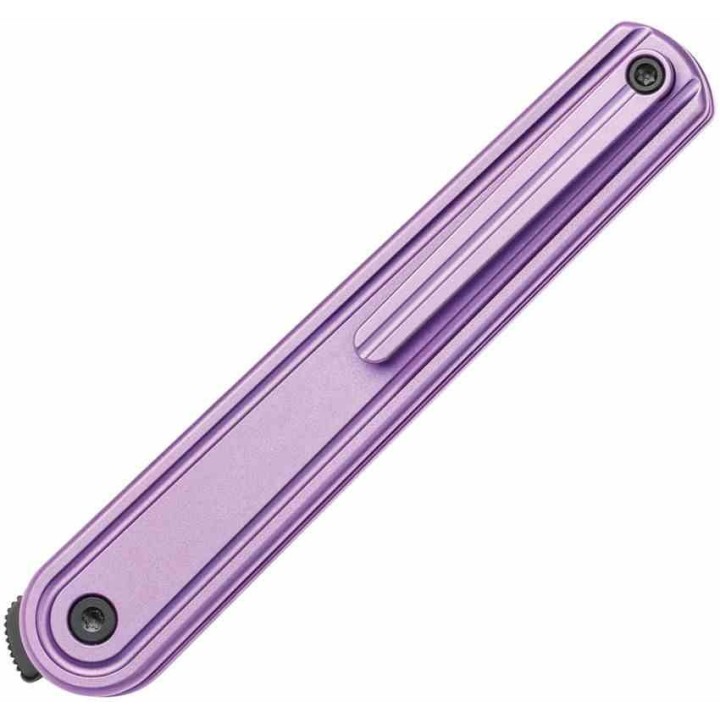 Couteau Bestech Ink Gentleman's Lame Acier MagnaCut Manche Titane Purple Liner Lock BTKT2502C - Livraison Gratuite