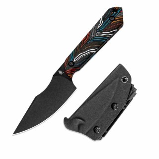 Couteau Kizer Mini Harpoon Lame Acier CPM-3V Manche G10 Colorful Etui Kydex KI1040S6 - Livraison Gratuite