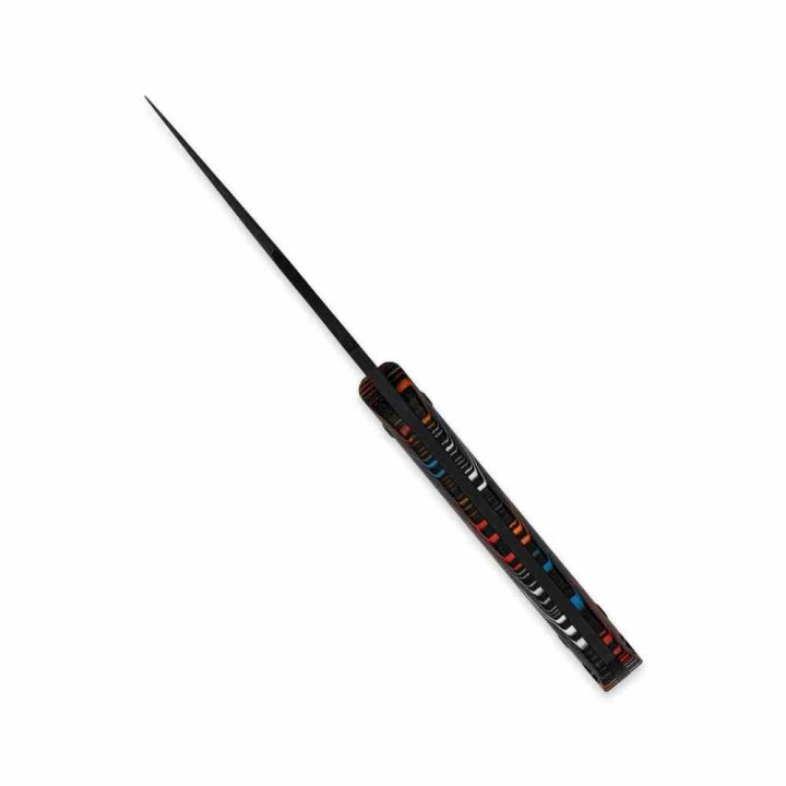Couteau Kizer Mini Harpoon Lame Acier CPM-3V Manche G10 Colorful Etui Kydex KI1040S6 - Livraison Gratuite