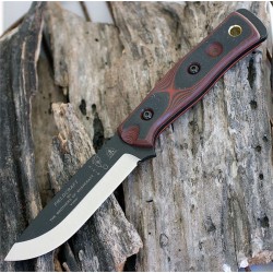 Couteau de Survie Tops B.O.B. Hunter Brothers of Bushcraft Acier 1095 Made In USA Manche G-10 TPBROSRB - Livraison Gratuite