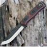 Couteau de Survie Tops B.O.B. Hunter Brothers of Bushcraft Acier 1095 Made In USA Manche G-10 TPBROSRB - Livraison Gratuite