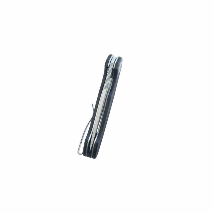 Couteau Kubey Dugu Lame Acier 14C28N Manche G10 Noir KIVT LinerLock KUB210E - Livraison Gratuite