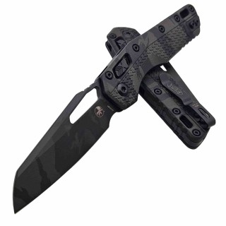 Couteau Microtech MSI Ram-Lok Lame Acier M390MK Manche Polymère Camo Midnight Tiger USA MCT210T1PMMTCX8 - Livraison Gratuite