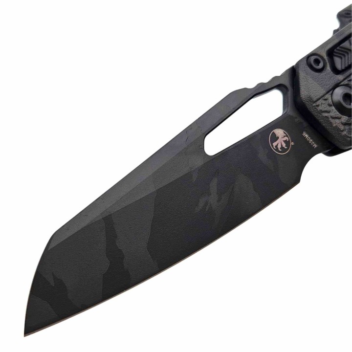 Couteau Microtech MSI Ram-Lok Lame Acier M390MK Manche Polymère Camo Midnight Tiger USA MCT210T1PMMTCX8 - Livraison Gratuite