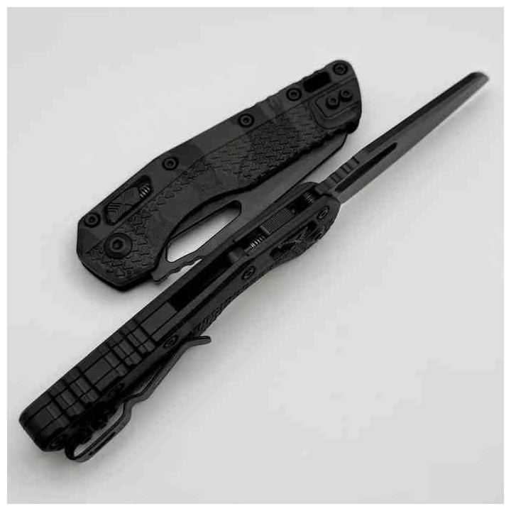 Couteau Microtech MSI Ram-Lok Lame Acier M390MK Manche Polymère Camo Midnight Tiger USA MCT210T1PMMTCX8 - Livraison Gratuite