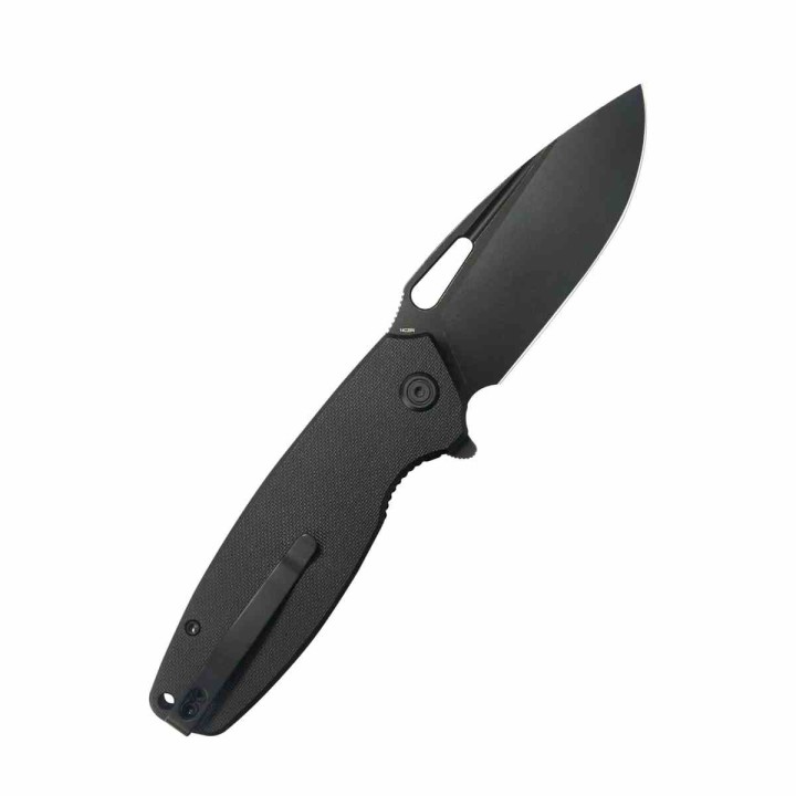Couteau Kubey Tityus Black Lame Acier 14C28N Blk Manche G10 IKBS Linerlock Clip KUB322T - Livraison Gratuite