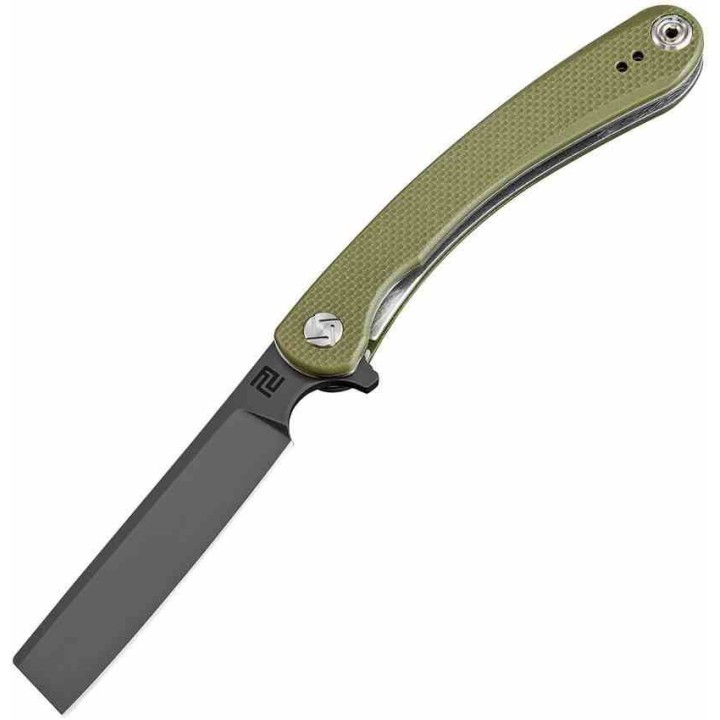 Couteau Artisan Cutlery Orthodox Lame Acier AR-RPM9 Manche G10 Vert IKBS ATZ1817PSBGNF - Livraison Gratuite