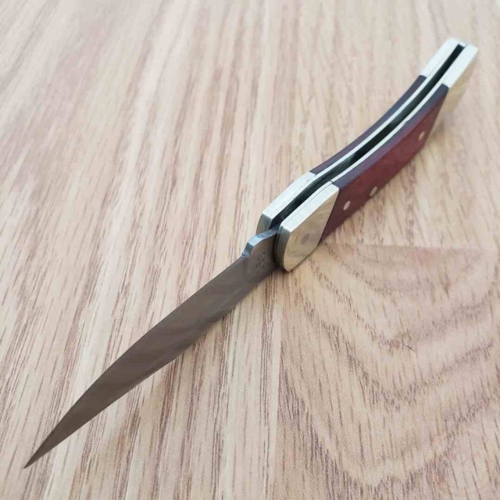 Couteau Schrade Uncle Henry 22 "Brown Bear" Lame Acier Inox Manche Bois de Rose Lockback SCHLB3 - Livraison Gratuite